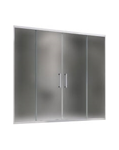 Стеклянная шторка для ванны Abber Schwarzer Diamant AG57170M