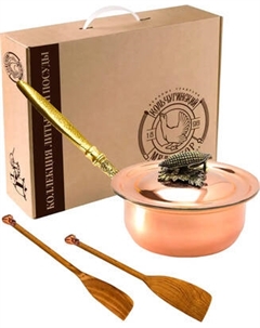 Сотейник Кольчугинский мельхиор Кукуруза / КМ19960306