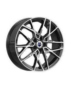 Литой диск K&K Вудроф 18x7" 5x108мм DIA 63.35мм ET 50мм Алмаз черный K&k