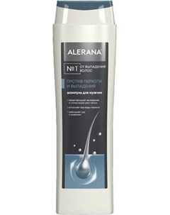 Шампунь для волос Alerana для мужчин 2в1 против перхоти и выпадения