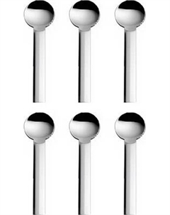 Набор кофейных ложек Zepter Астра / LS-110-SP