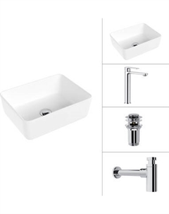 Умывальник со смесителем Lauter 21674B + Moon 21СK81691C + сифон 21635CH + дон.клапан 21190CH