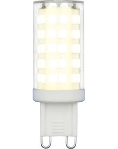 Лампа Uniel LED-JCD-9W/3000K/G9/CL GLZ09TR