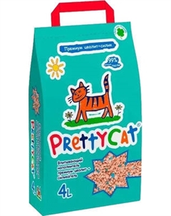 Наполнитель для туалета Prettycat Premium с део-кристаллами / 621571
