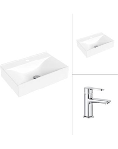 Умывальник со смесителем Lauter 21887B + Jet 21AM12361