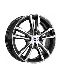 Литой диск K&K Samara (КС866) 16x6" 4x98мм DIA 58.5мм ET 35мм Алмаз черный K&k