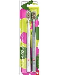 Набор зубных щеток Curaprox Ultrasoft D-0.10 Duo Summer