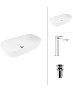 Умывальник со смесителем Lauter 21393-70 + Cascade 21СК0655C + донный клапан 21190CH