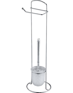 Подставка напольная для туалетной бумаги DomiNado с ершом W2930A Dominado