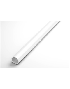 Труба алюминиевая круглая 20х1х1000мм, белая Лука