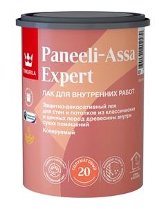 Лак интерьерный PANEELI-ASSA EXPERT EP п/мат 0,9л. Tikkurila