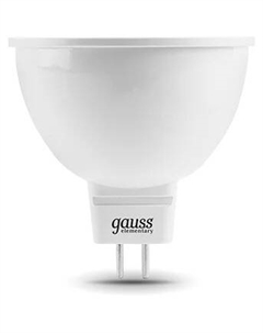Лампа светодиодная  Elementary MR16 9Вт GU5.3 3000К 13519 Gauss