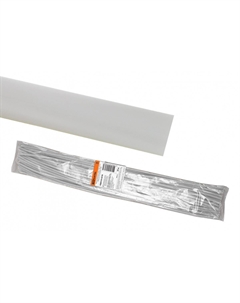 Термоусадочная трубка ТУТ 30/15 белая, 1 метр Vikont electro