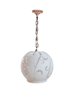 Светильник подвесной Антей НСБ 21-60-2551 УХЛ4 белый под медь Элетех