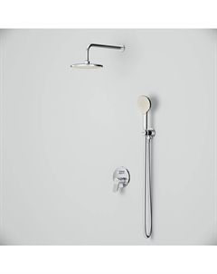 Душевой набор: нажим. см-ль для в/душа, верхний душ, держатель для верхн арт. FP85A1RH20 Am.pm