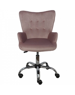 Кресло поворотное BELLA, велюр/пыльная роза Akshome