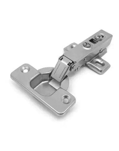 Петля мебельная 1109 Clip-on хром накладная с доводчиком Stahlburo