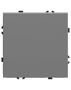 Выключатель Эмили 1-кл. (без рамки) платиново-серый RSW 49943 Stekker