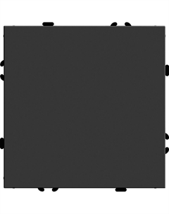 Выключатель Эмили 1-кл. (без рамки) черный уголь RSW 49839 Stekker