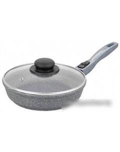 Сковорода Гармония вкуса 120595 (серый мрамор) Elan gallery