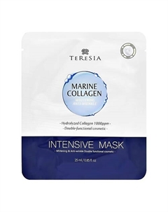 Маска для лица с морским коллагеном (против морщин) 25 Teresia