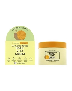 Крем для лица выравнивающий тон кожи с муцином улитки 100 Bonnyhill