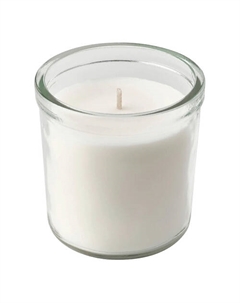 Ароматическая свеча с запахом свежевыстиранного белья TRÅDCYPRESS Ikea