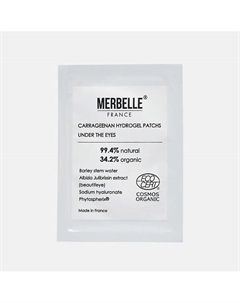 Патчи для глаз гидрогелевые с экстрактом ройбуша из каррагинана Merbelle