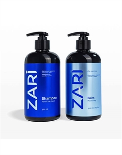 Набор для волос (шампунь + бальзам) Zari