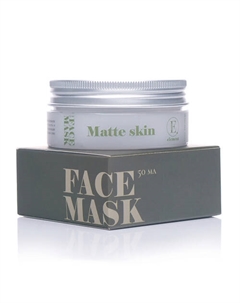 Очищающая и матирующая маска для лица FACE MASK Matte skin skincare extra 50 Element