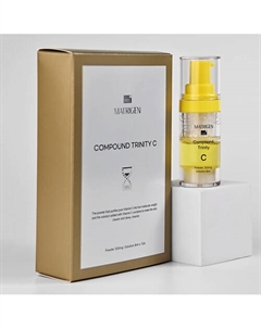Двухкомпонентная сыворотка для лица с порошком витамина С Compound Trinity C 8 Matrigen