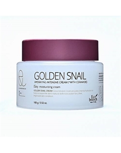 Интенсивно увлажняющий крем для лица с муцином улитки 100 Ecobranch