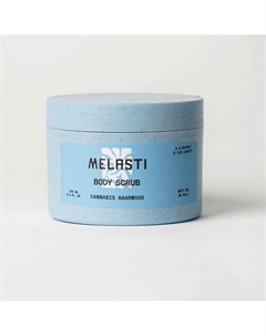 Солевой скраб для тела  Cannabis Agarwood 250 Melasti