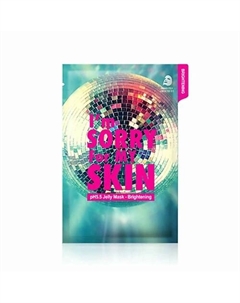 Тканевая маска для лица с желеобразной пропиткой с экстр. центеллы азиатской 33 I'm sorry for my skin