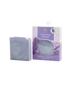 Натуральное мыло ручной работы лаванда 100 Территория тайги