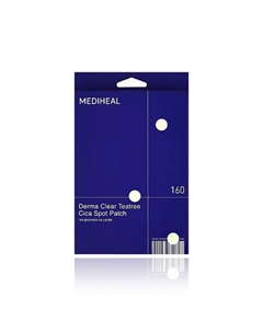 Набор точечных пластырей для лица DERMA CLEAR с экстрактом чайного дерева 160 Mediheal