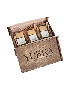 Подарочный набор автопарфюмов для женщин 300 Yukka спа-мастерская оксаны мороз