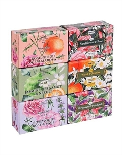 Мыло натуральное туалетное твердое набор 6 Sentiment love