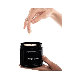 Премиальный парфюмированный скраб-уход для тела Orange garden 450 Perfumes stories