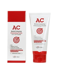 Ugarden AC Relief Успокаивающая пенка для умывания с Центеллой Азиатской 120 Dermal