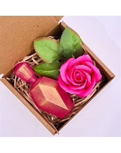 Мыло ручной работы зайчик и малина 100 Skuina