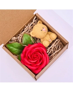 Мыло ручной работы зайчик и малина 100 Skuina