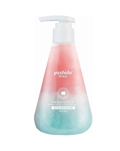 Зубная паста осветляющая с пробиотиком Морская соль и персик 220 Yashida