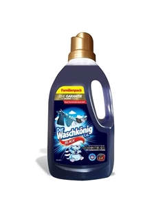 Black Clovin Гель для стирки универсальный концентрат, жидкий порошок 1625 Der waschkonig c.g.