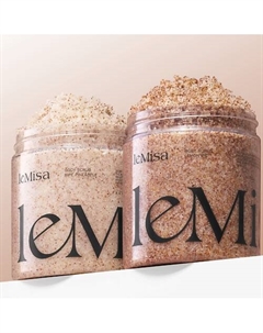 Скраб для тела набор Ананас и Лимонный пирог 500 Lemisa