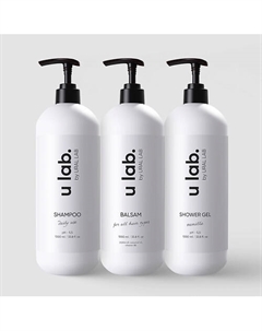Шампунь для волос, бальзам, гель для душа женский набор 3000 Рябина