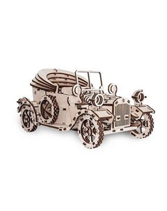 Деревянный конструктор 3D Retrocar Форд Т Ewa eco-wood-art