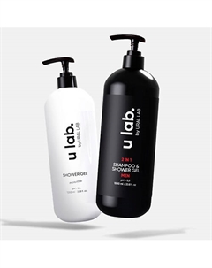 Профессиональный шампунь для волос и мужской гель, набор 2000 Рябина