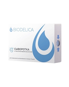 Сыворотка для лица с гиалуроновой кислотой 28 Biodelica