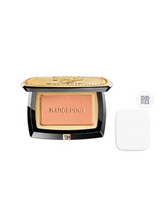 Компактные шелковистые румяна Gauzy Magic Blush + Спонж Maogeping